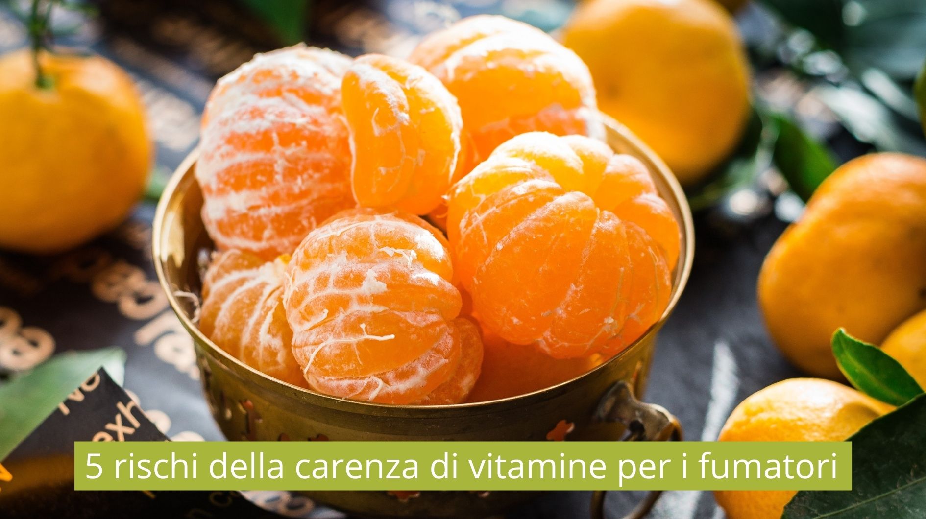 Carenza di vitamine nei fumatori: 5 rischi per la salute